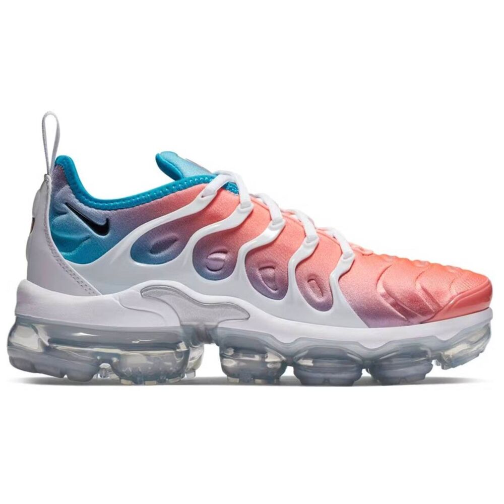 NIKE Air VaporMax Plus "Lava Glow Blue Lagoon" Running Shoes Size 6.5